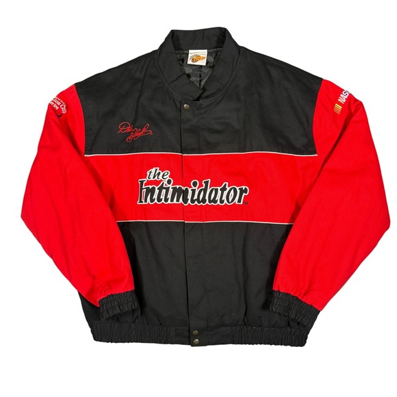 Vintage Dale Earnhardt The Intimidator NASCAR Racing Jacket Mens XXL - Picture 1 of 8
